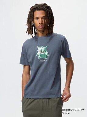 NWT Uniqlo Pokemon Graphic T-Shirt Gengar Charizard US Sizes XS, S, M, L, XL